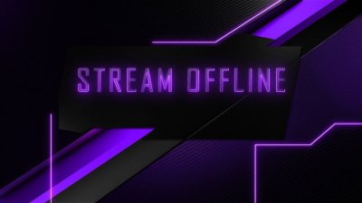 Оффлайн баннер для Твича