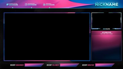 Оверлей для Твича