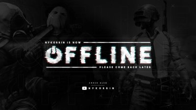 Стрим оффлайн для Твича