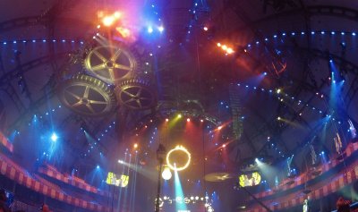 Арена цирка футаж