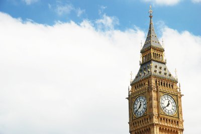 Лондон Биг Бен флаг