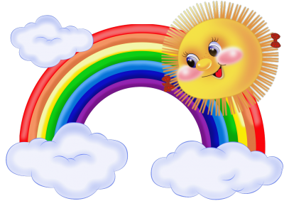 Радуга и солнце