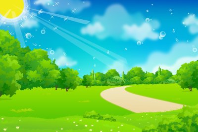 Фон детский сад