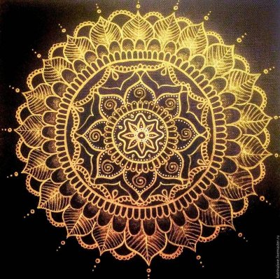 Мандала изобилия и богатства и процветания