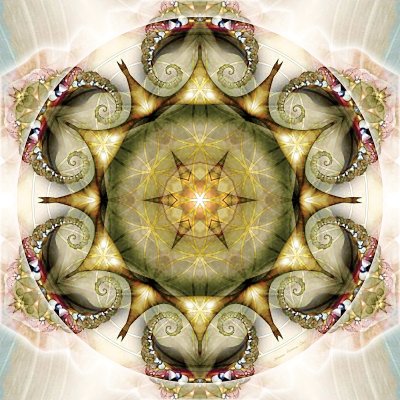 Мандала фонтан изобилия