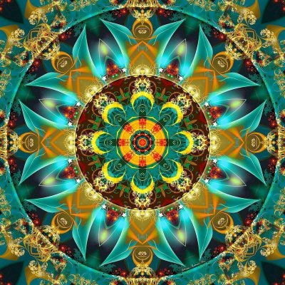 Мандала колодец Акаши