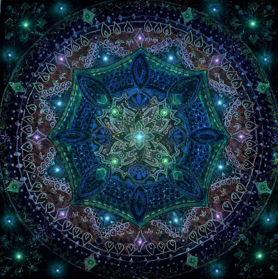 Мандала колодец Акаши