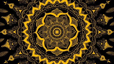 Золотая Мандала Аум