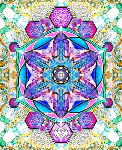 Мандала юнидрагон