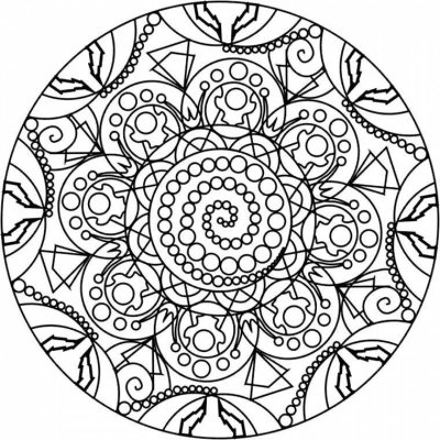 Мандала денежный магнит