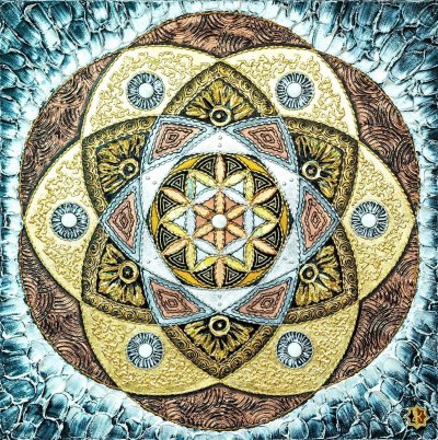 Мандала удача тибетские