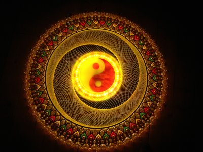 Золотая Мандала Аум