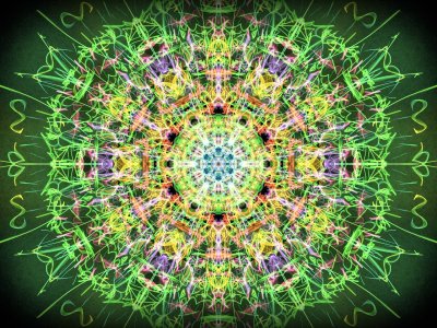 Мандала денежная спираль