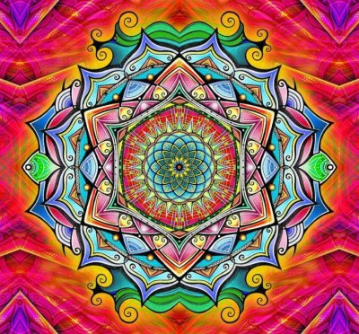 Мандала удачи и везения