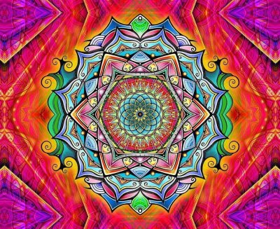 Мандала колодец Акаши