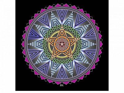 Денежная Мандала Лакшми