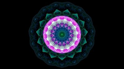 Мандала цветная