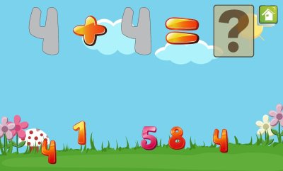 Математический фон для детей