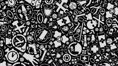 Чёрно белый фон