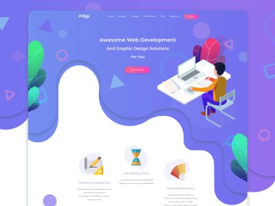 Background for landing Page