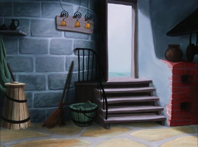 Дома из мультфильмов