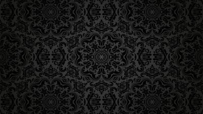 Красивые узоры на черном фоне