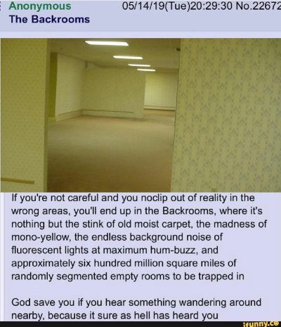 Закулисье backrooms