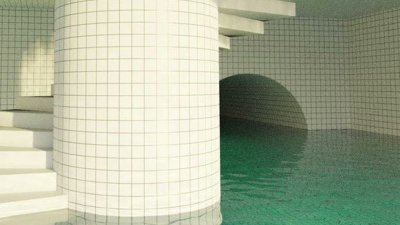 Backrooms бассейн