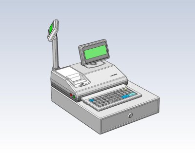 ККМ «штрих-POS-Ф» схема