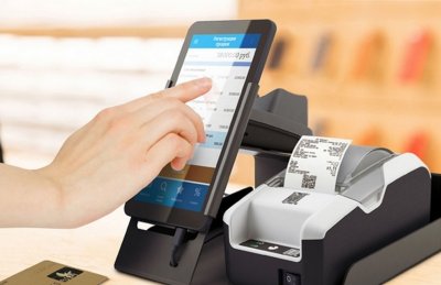 Кассовый аппарат с чеком