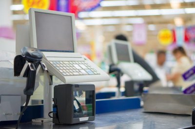 Касса в супермаркете