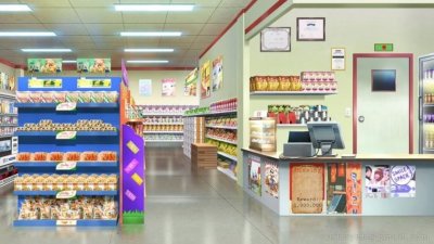 Супермаркет аниме