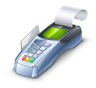 Кассовый аппарат вектор