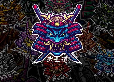 Маска Самурай