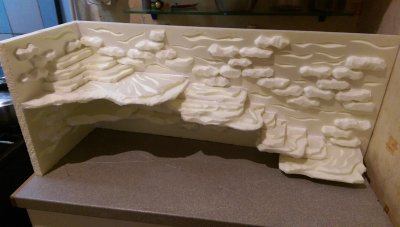 Декорации из пенопласта в аквариум