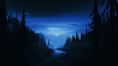 Синий фон профиля стим