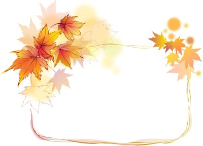 Рамка осень