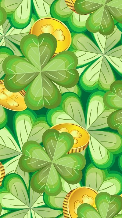 Четырехлистный Клевер паттерн