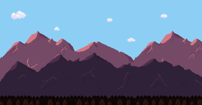 Гора Эббот Undertale пиксельная