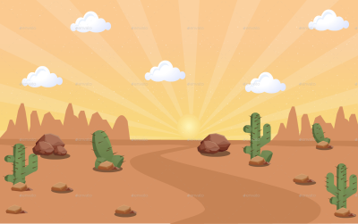 Задний фон для платформера