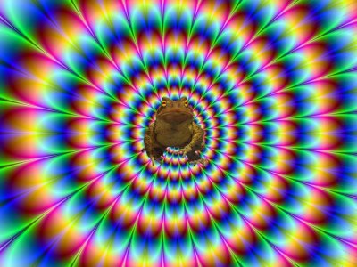 Обои оптическая иллюзия