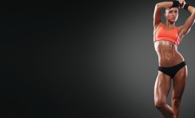 Девушка и фитнес