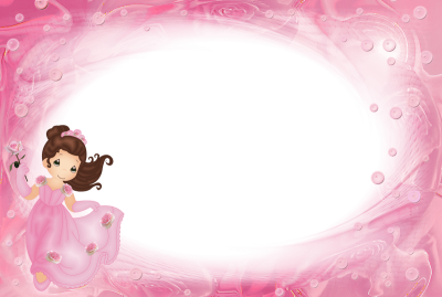 Красивая рамка для девочки