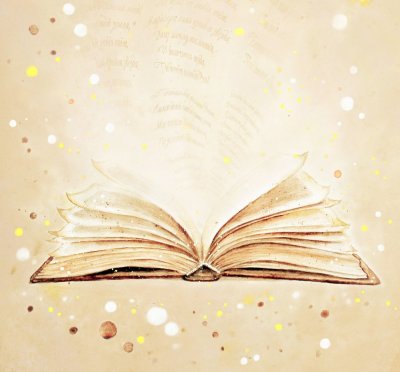 Красивый фон с книгами для презентации