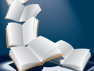 Красивый фон с книгами