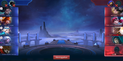 Mobile Legends лобби