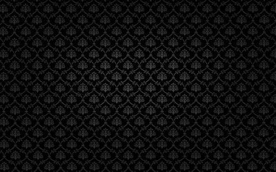 Черный узорчатый фон