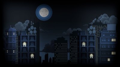 Пиксель арт город