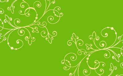 Зеленый узор