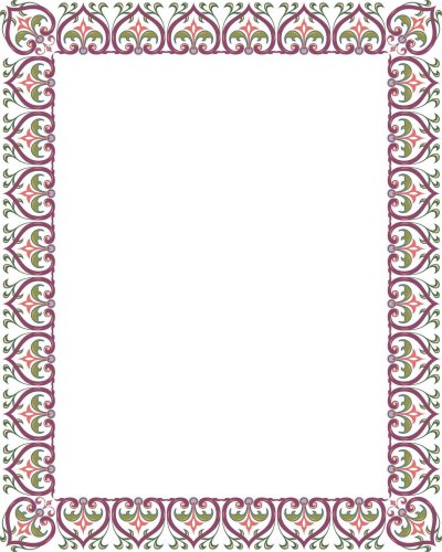 Рамка орнамент